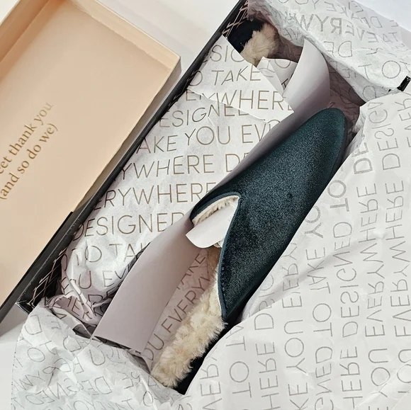 Birdies The Phoebe Slide in Emerald NIB - Picture 15 of 15